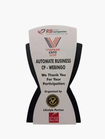 Vyapaar Expo 2026 - Business Automation Recognition