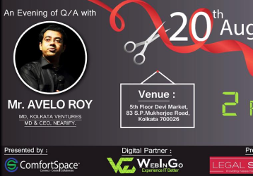 Inauguration of Webingo's Comfortspace Office by Avelo Roy