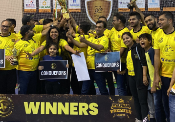 Webingo Conquerors Win Vyaapar Premier League
